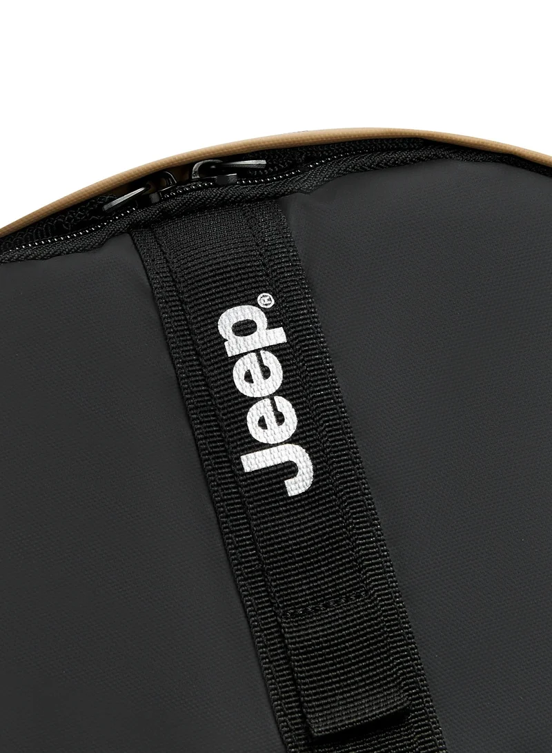 Jeep  JS011B Versatile 24L Capacity Multipurpose Backpack - Beige & Black  | Best Price UAE