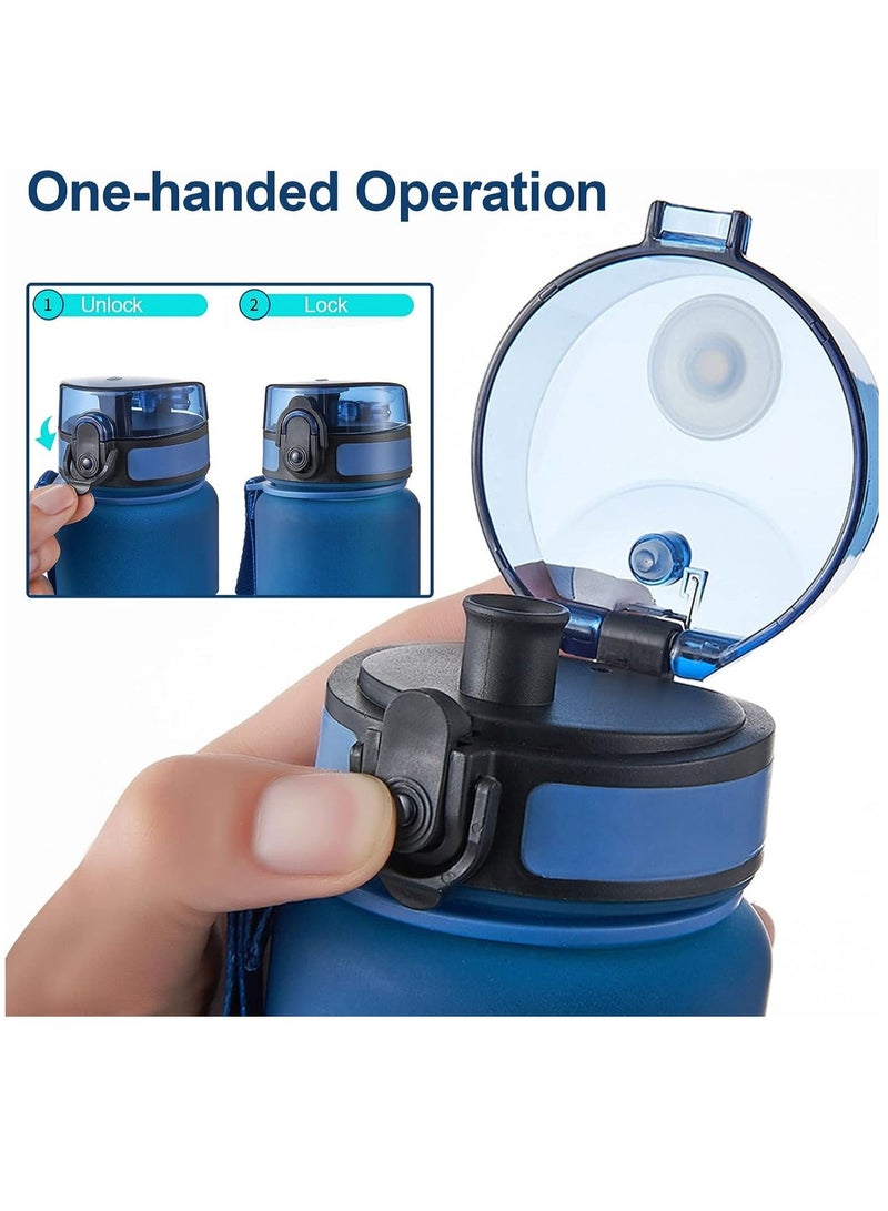 ليس إز مور زجاجة مياه رياضية تحفيزية 1000 مللي مع علامة الوقت زجاجة شرب مانعة للتسرب للياقة البدنية والصالة الرياضية في الهواء الطلق وركوب الدراجات والجري والتنزه والتخييم والسفر - Image 5