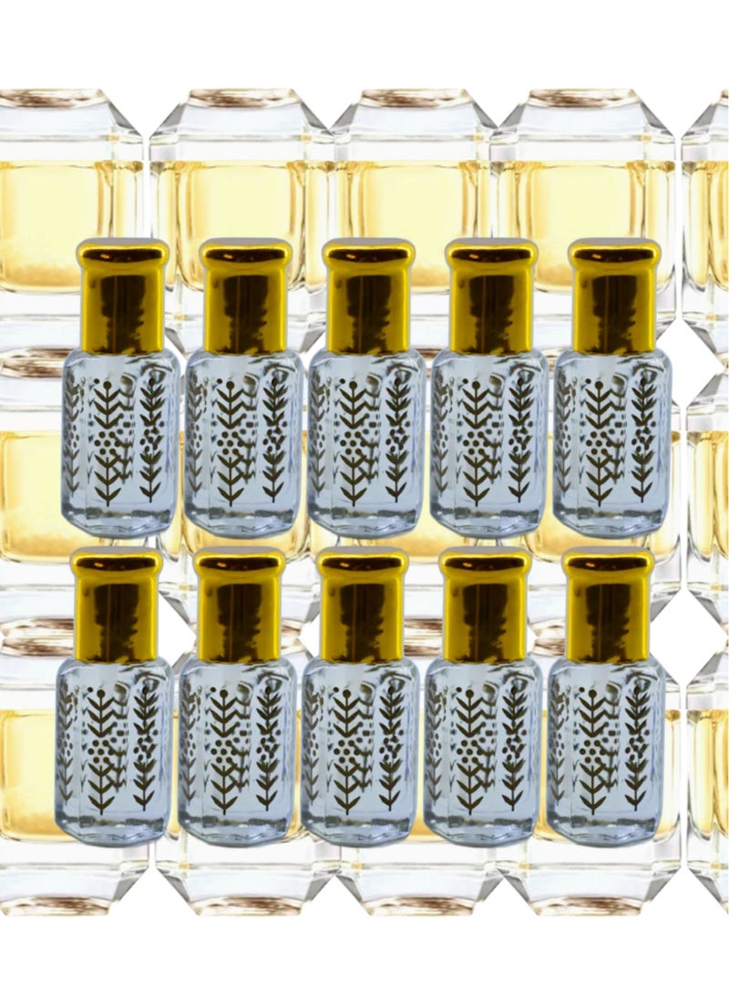 10 Pieces Paradiso Essential Oil For Women Original Clear 6 Ml