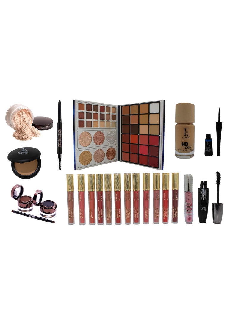 LORA A Set Of 22Pieces Of Multi Colored Babelette  - Image 1