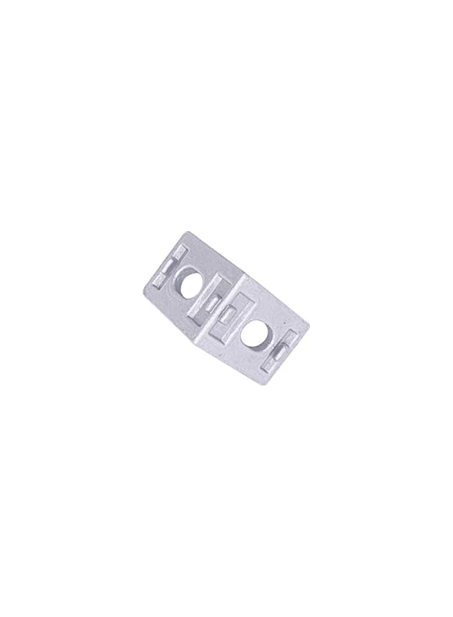 PROMASS promass 12 Set 2020 Series Aluminum Profile Connectors, 20pcs 28x28x20mm L Corner Bracket,with Sliding T Nuts and Bolts for 1010 or 2020 Aluminum Extrusion Profiles(Silver)  - Image 3