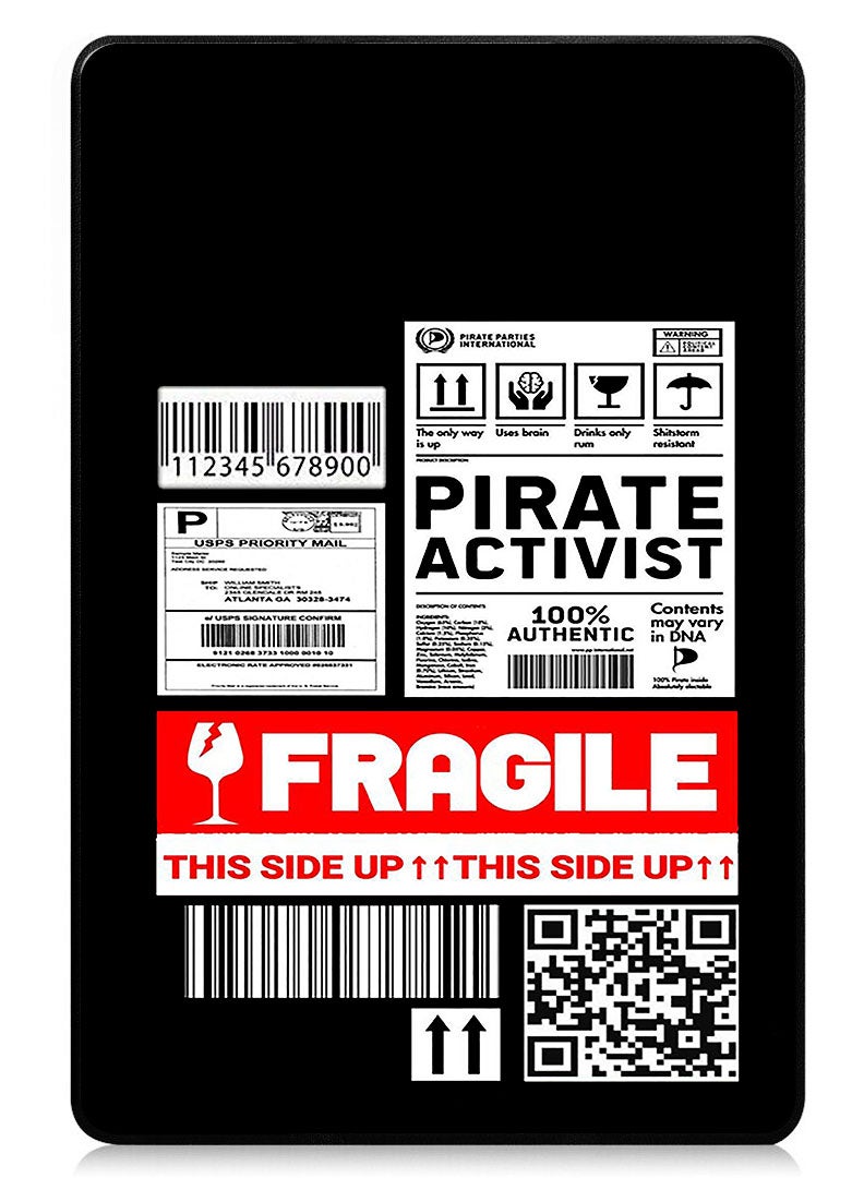 Theodor Protective Flip Case For Xiaomi Pad 7 & Xiaomi Pad 7 Pro With Trifold Stand Auto Wake Sleep Shockproof Cover - Private Activist - Image 1