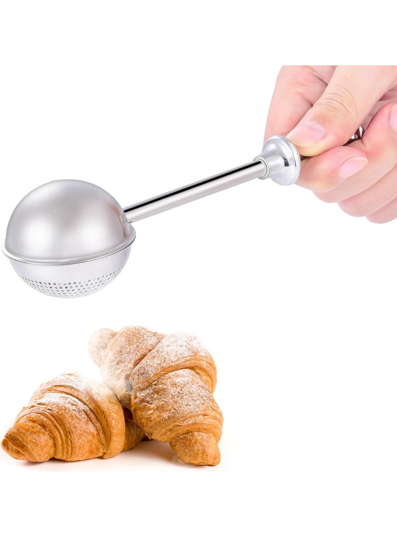 أتش دبليو الدقيق الدقيق ، دقيق الفولاذ المقاوم للصدأ الدقيق للخبز ، وعملية خبز واحدة من الخبز ، وخلايا غربال الدقيق الرائعة العصا الغبار للكعك والتوابل السريعة ، FSB-20 - Image 1