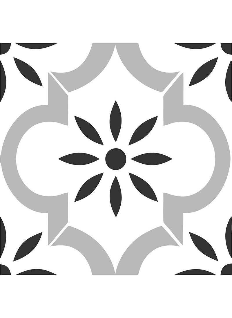 Technosmart 6PCS 20CM×20CM Self Adhesive Wall Covering Kitchen Bathroom PVC Sticker Decoration  - Image 1