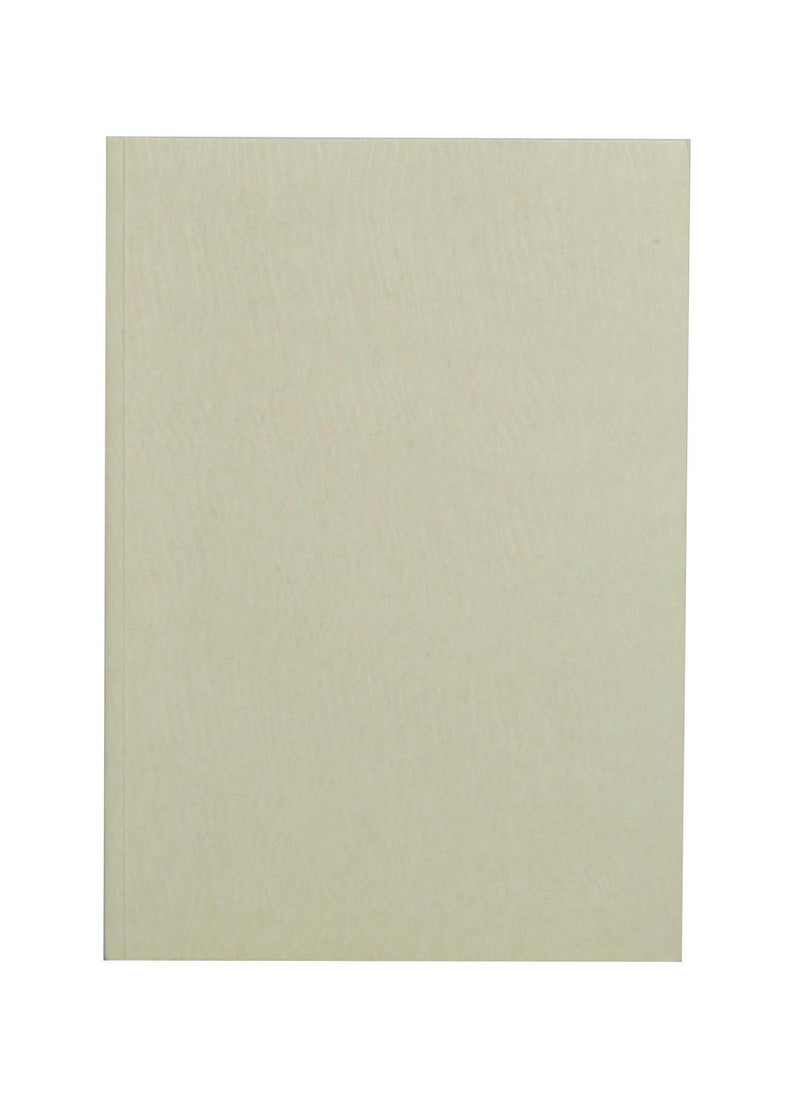 Paper-Oh Yuko-Ori Pearl White A5 Lined No Closure 112 Pages 100gsm Notebook - Image 1