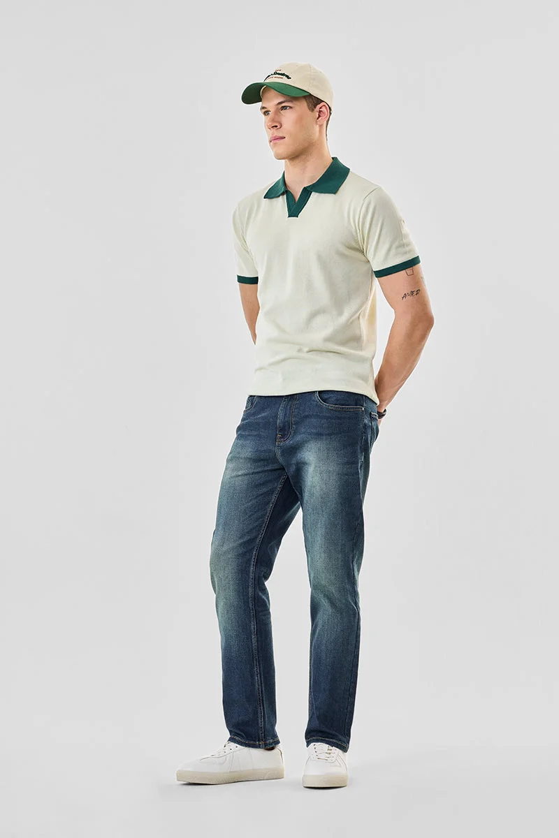 SNITCH Comfort Fit Washed Jeans