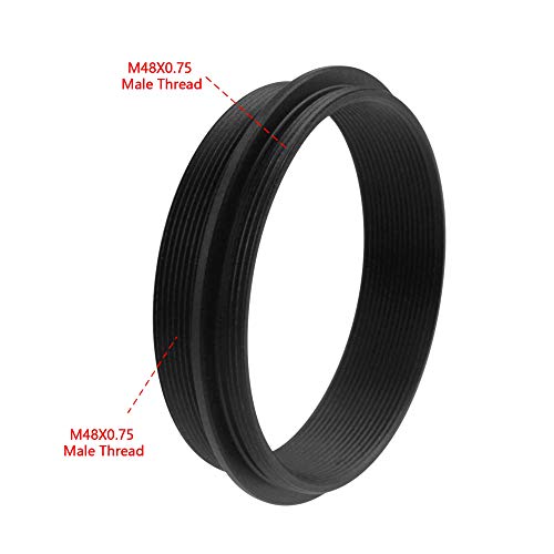 Astromania M48X0.75 Male to M48X0.75 Male Thread Camera Adapter - Image 2