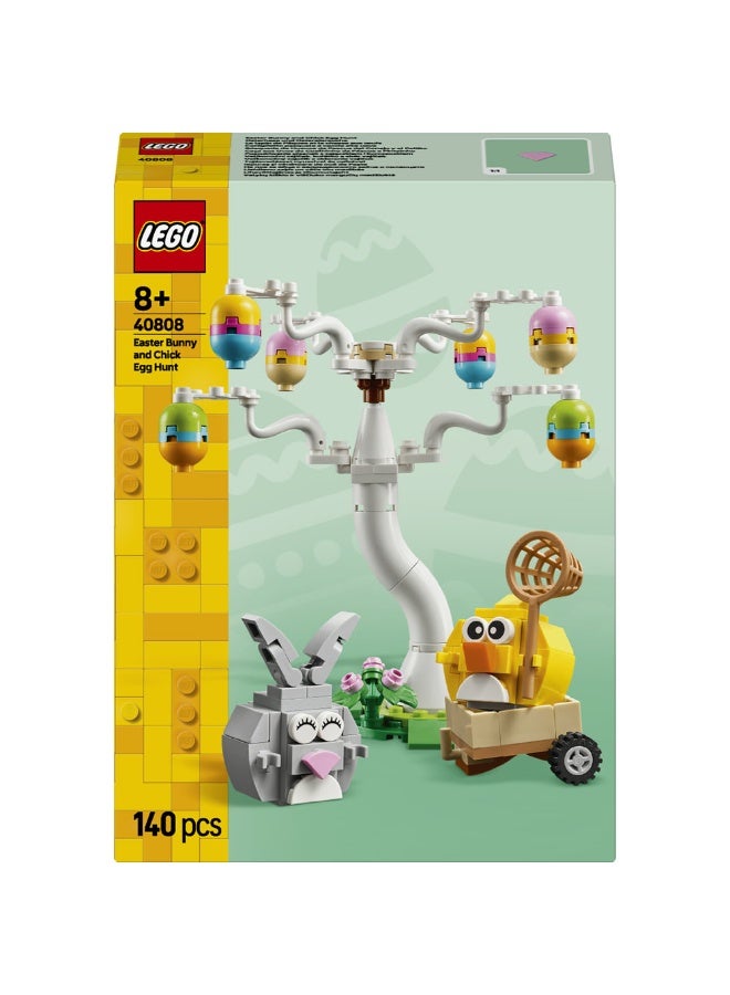 LEGO Easter Bunny and Chick Egg Hunt Animal Toy 40808 (Age 8+, 140 Pieces) - Image 2
