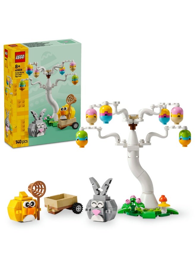 LEGO Easter Bunny and Chick Egg Hunt Animal Toy 40808 (Age 8+, 140 Pieces) - Image 1