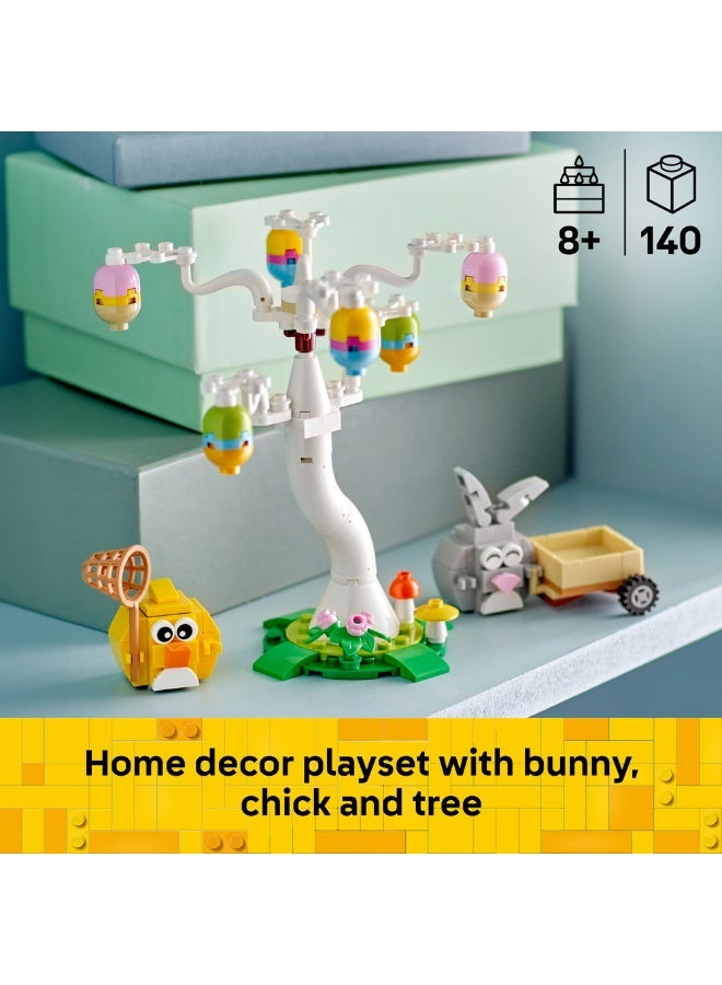 LEGO Easter Bunny and Chick Egg Hunt Animal Toy 40808 (Age 8+, 140 Pieces) - Image 3