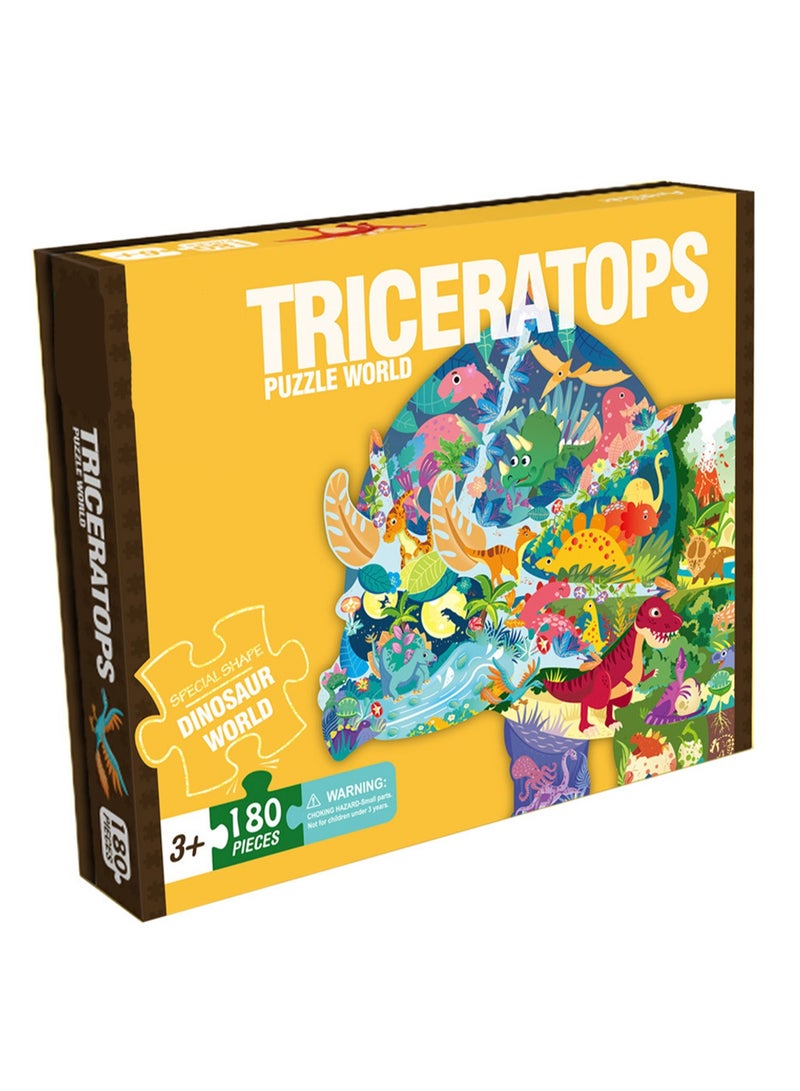 ألعاب ألغاز تعليمية لطيفة للأطفال من الرسوم المتحركة، هدايا للأطفال، هدايا تذكارية لمشاركة أعياد الميلاد، ألعاب ألغاز تعليمية معلبة، هدايا رياض الأطفال، مناسبة للأطفال فوق سن ثلاث سنوات للعب (180 قط - Image 1