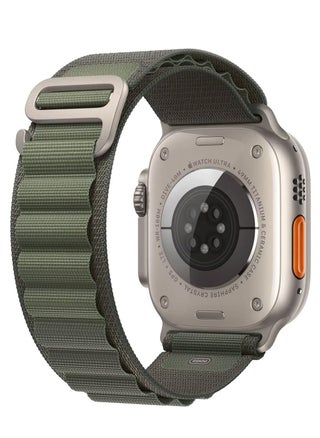 Alpine Loop Compatible with Apple Watch Ultra Band,Metal connector Rugged Woven Nylon Men G-Hook Strap for iWatch Series Ultra SE 49mm 45mm 44mm - pzsku/Z7CD3E7BDDC0C150400B7Z/45/_/1686565149/ebd1eefe-2114-4a76-9771-eef4a88e127e