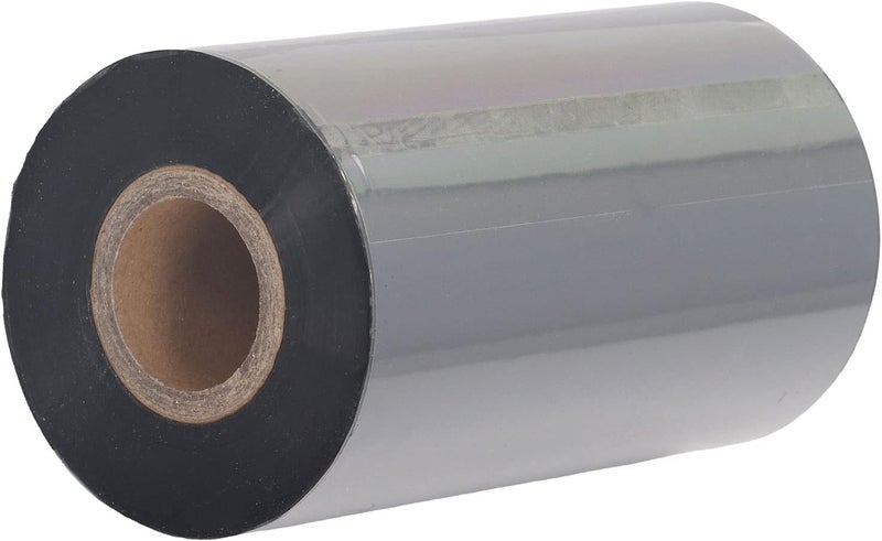 Black Thermal Transfer Ribbon | Antistatic Composite Barcode Ribbon for PET/PVC/Synthetic Paper Labels | 300M x 110mm, High - Temp & Scratch Enduring - Image 4