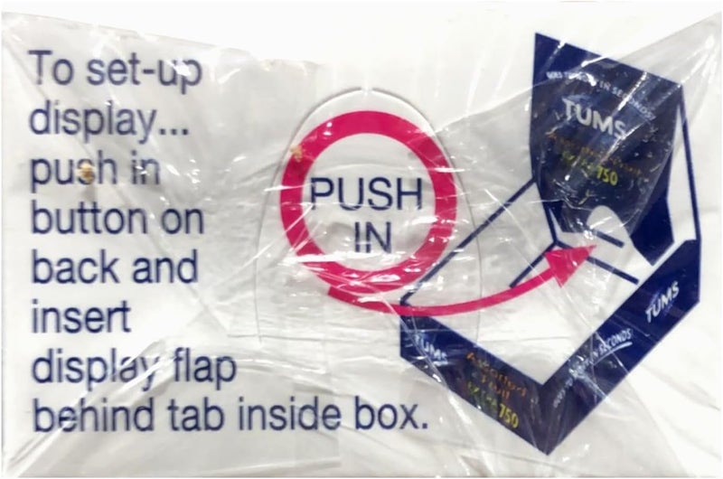 Tums Extra Strength 750 Antacid with Calcium Supplement Calcium Rich Assorted Berries Flavored  24 Pocket Size Rolls of 8 Chewable Tablets Each Roll 192 Chewable Tablets Total - Image 4