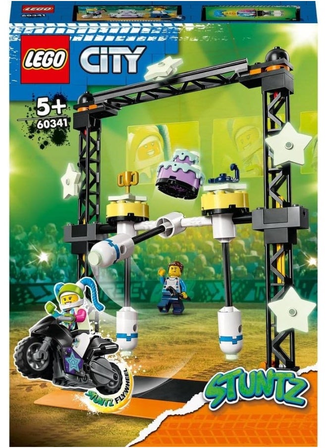 LEGO - LEGO® City The Knockdown Stunt Challenge 60341 Building Blocks Toy Set; Toys for Boys, Girls, and Kids (117 Pieces) - Image 1