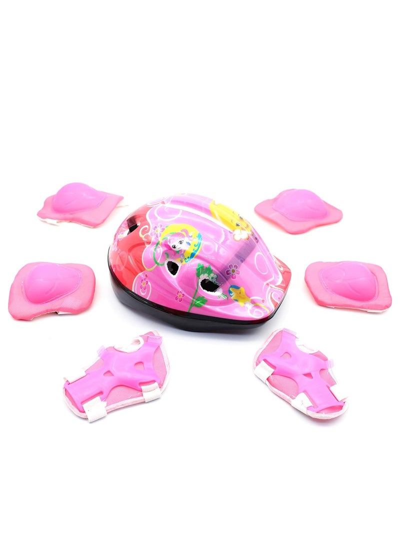 DubaiGallery Adjustable Size Breathable Kids Inline Roller Skates with Safety Gear Set Helmet Knee Elbow Wrist Pads Carry Bag Fun Outdoor Sports Activity for Children Boys and Girls Blade Wheel Skating Shoes  - Image 3