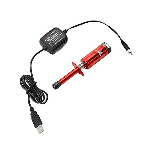 Dynamite Metered Ni-Mh Glow Driver w/USB Charger DYNE0200 Glow Plugs - Image 2