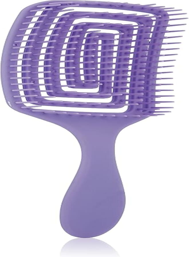 Candy Brush MZ007 Maze Hair Brush - Purple