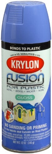 Krylon K02333007 Fusion for Plastic Spray Paint, Blue Hyacinth - Image 5
