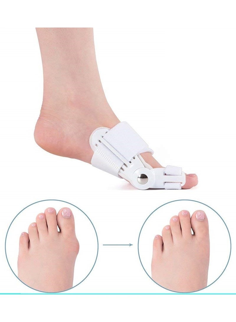 Alexvyan 2 Pack Bunion Corrector Set - Toe Splint for Bunion Relief and Big Toe Straightening - Day and Night Support for Men and Women - Image 3