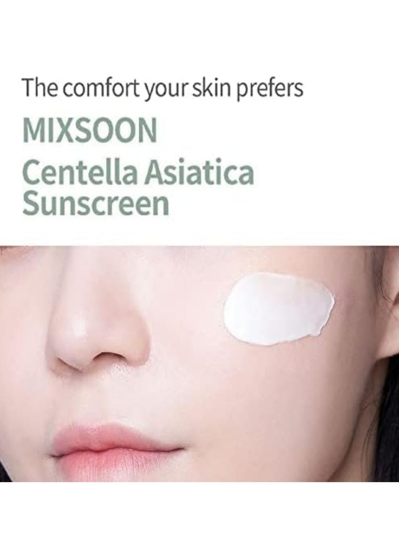 mixsoon Centella Sun Cream SPF 50+ PA++++ 50g  - Image 4