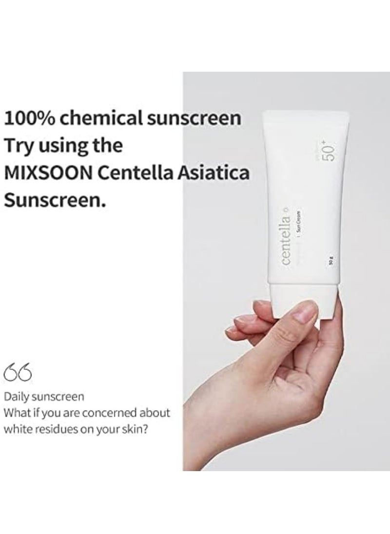 mixsoon Centella Sun Cream SPF 50+ PA++++ 50g  - Image 5