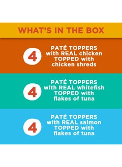 Paté & Shreds Wet Cat Food Variety Pack, Seafood & Poultry Favorites, 2.75 Ounce Cup (Pack Of 12) - pzsku/Z7CD49590B210530ACCADZ/45/_/1726221866/a09b86d5-1130-4bdf-9d5a-4b6b06a0ee2b