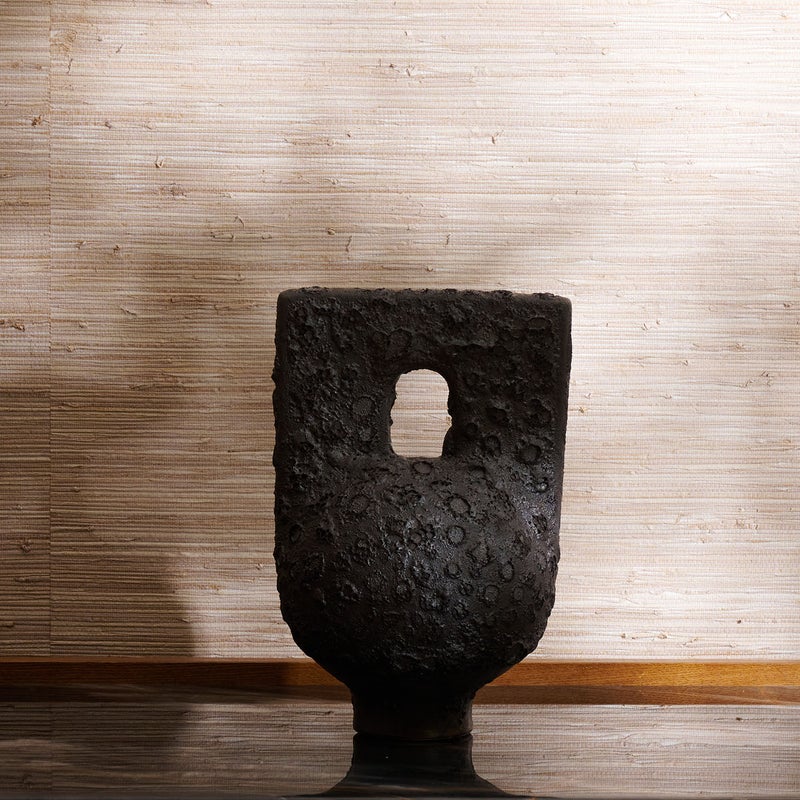 AL HUZAIFA FURNITURE Esmeray Ceramic Lunar Lava Black - Image 2