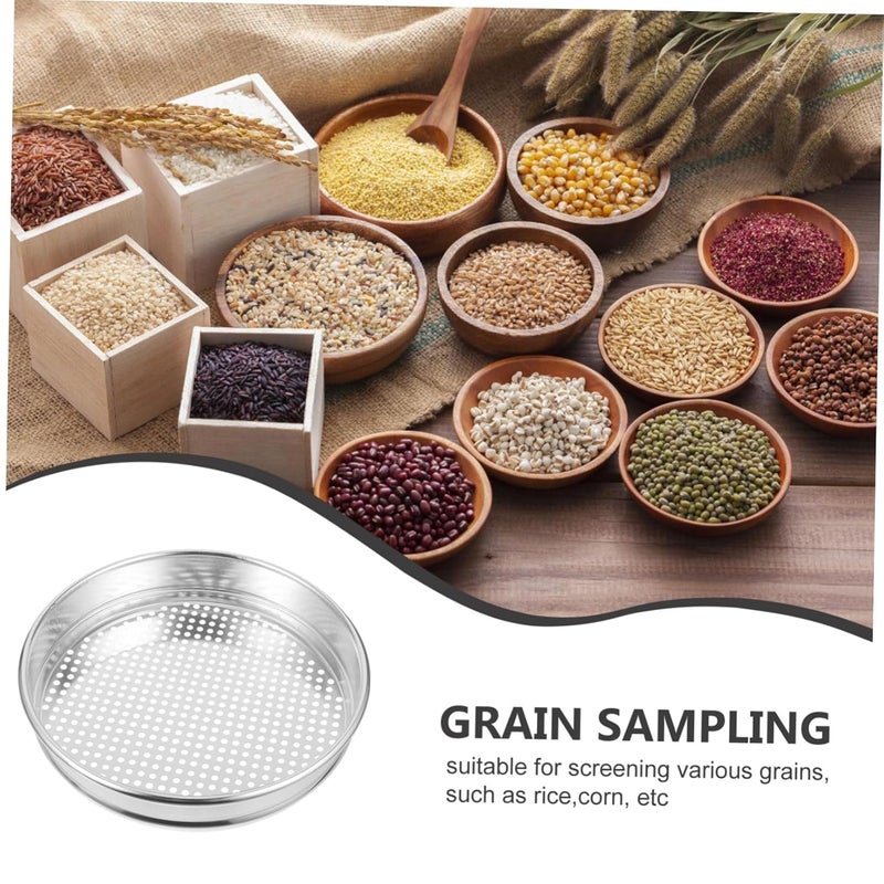 Repeated use trusted quality ULTECHNOVO Stainless Steel Grain Sieve Manual Round Metal Sifter for Efficient Screening Versatile Use Kitchen Laboratory Design for Accurate Grain Selection Continuous warehouse supply Well-engineered versatile build Global simple assemble options Repeated use resistant selected material Slow wear optimized quality Lightweight Wide use compliant quality Size-sorted warehouse storage New residential zone delivery Intercity storage hub Global assorted color picks Trendy budget practical design All-round applied quality Pop-area nearby warehouse Multi-purpose KSA standard compatible design Local market compliant trusted quality Worldwide simple practical design Market popular practical build Good ventilation Sufficient order stock Multi-use well optimized build Trendy natural assorted colors Natural material - Image 4