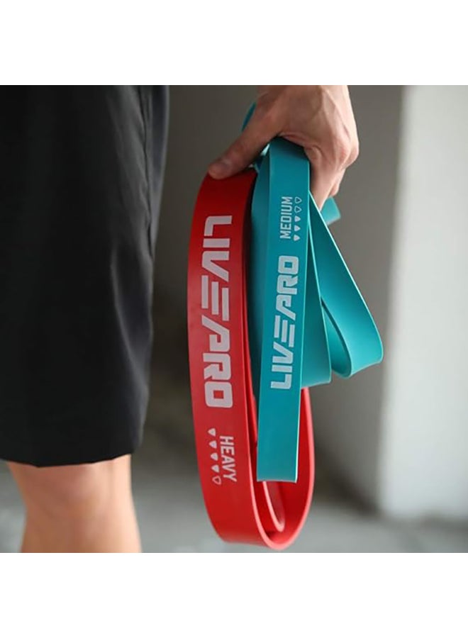 Liveup Super Band Lp8410-Xh Black Xh-2080X64X4.5Mm(65-175Lbs) - Image 2