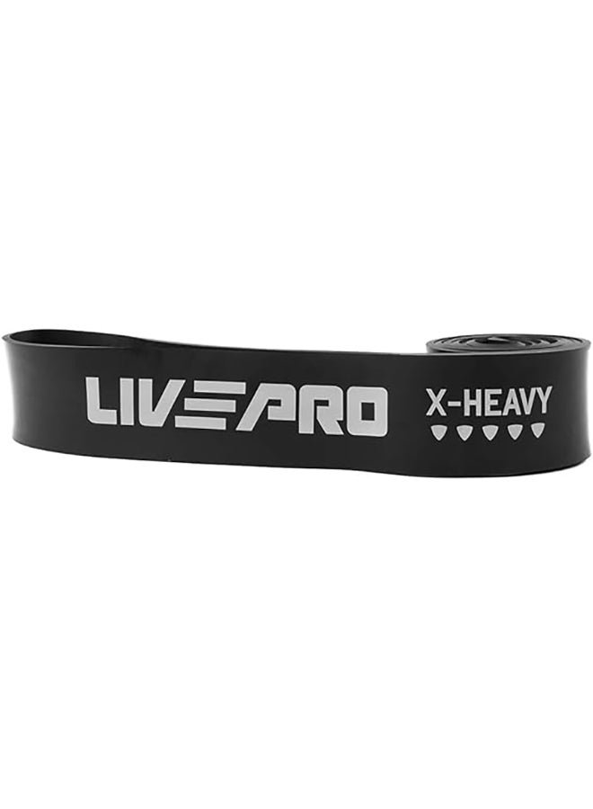 Liveup Super Band Lp8410-Xh Black Xh-2080X64X4.5Mm(65-175Lbs) - Image 1