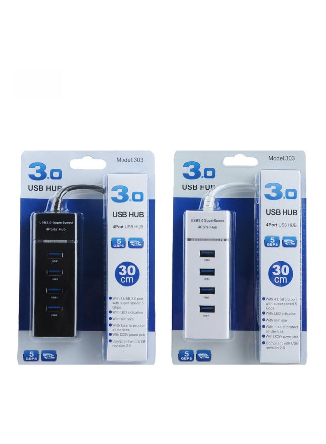 Neutral Hub 3.0 Docking Station Usb Multi-port Extender Hub Splitter 2.0 Docking Station Type-c Computer - Image 4