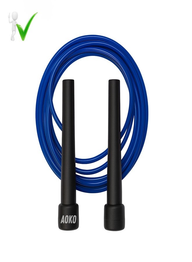 AOKO Freestyle Skipping Rope Jump Rope for Men, Women, Girls, and Kids | Gym Fitness Speed Skipping Rope (Length: 221 cm) - Image 5