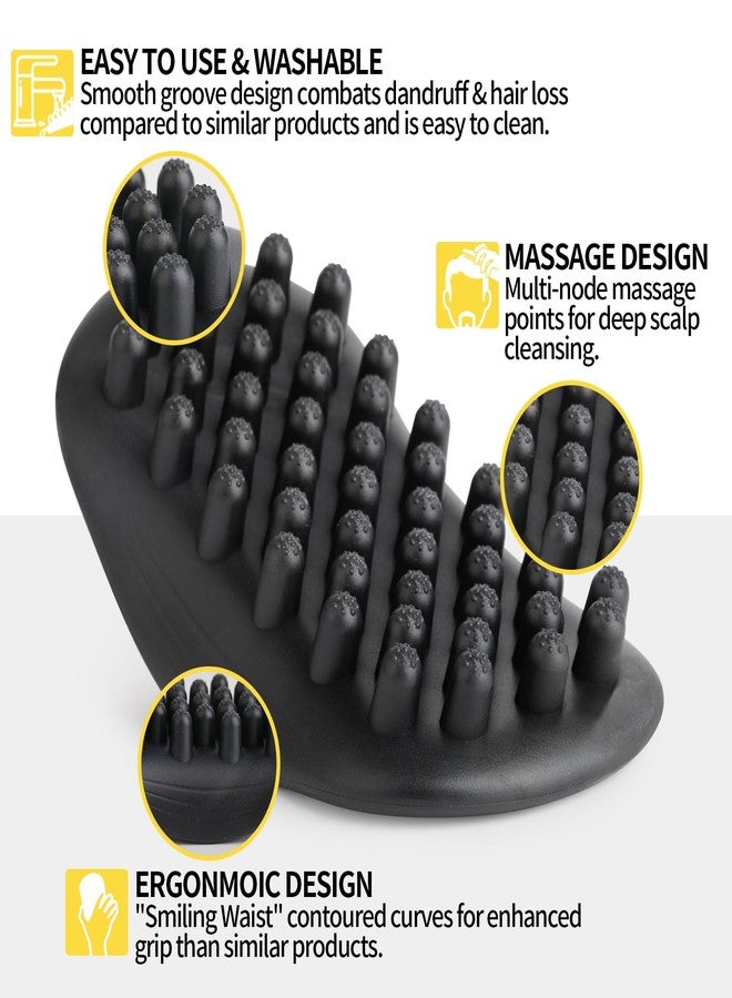 Goiple Twist Styler Brush for Black Men - Premium Durable Washable Hair Sponges Curls with Ergonomic Grip, Suitable for Afro 4C Hair & Coiled Textures - Home Styling Essential Hair Brush for Men & Barbers - Image 4