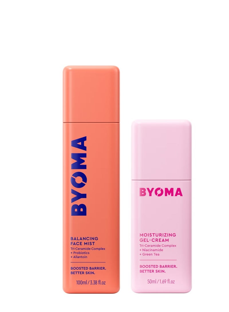بيوما مجموعة كريم جل مرطب من بيوما ٥٠ مل ورذاذ متوازن للوجه ١٠٠ مل - Image 1