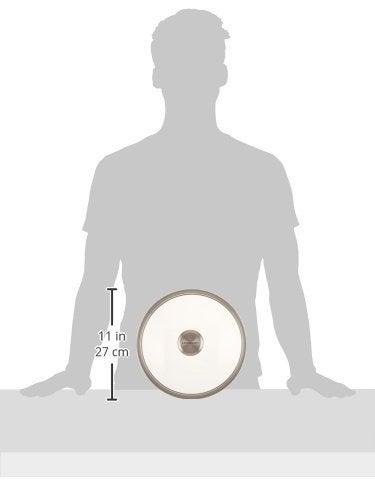 Le Creuset Signature Glass Lid with Stainless Steel Knob, 9.5" - Image 3