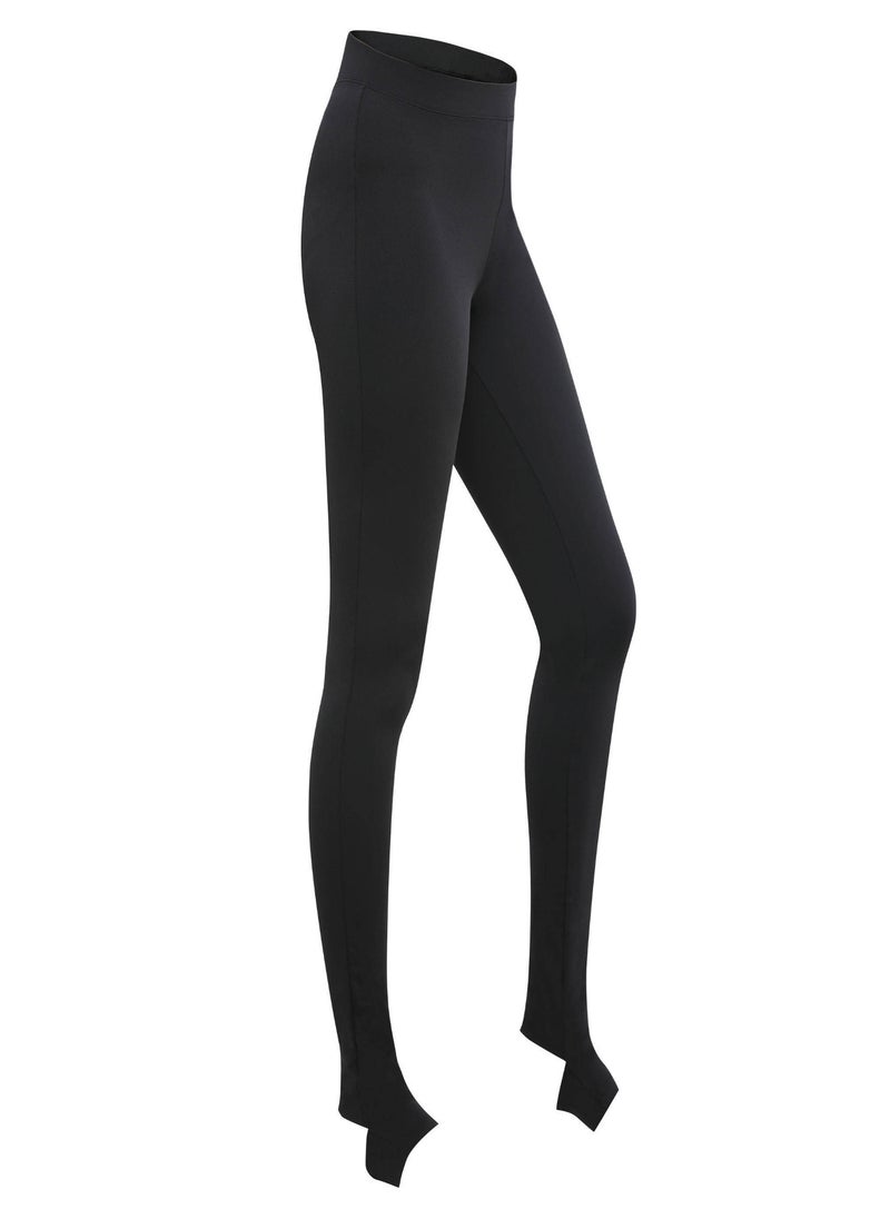 NABAIJI NABAIJI by DECATHLON, Women Swimming Leggings Una Flexible & Chlorine-Resistant Black  - Image 1