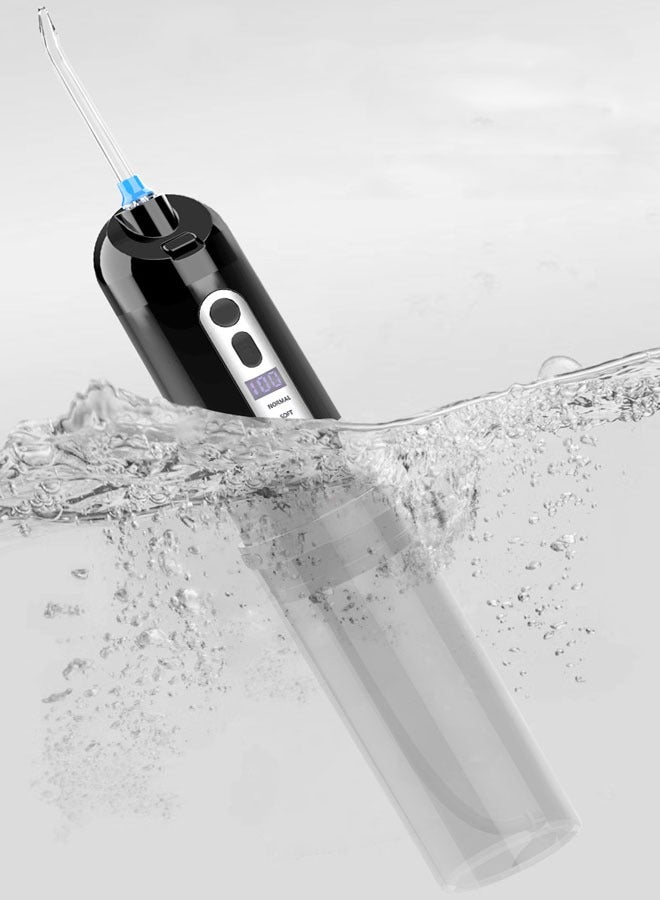 Generic portable oral irrigator with 4 nozzles, double waterproof cordless water flosser for teeth home&travel with storage bag - Image 4