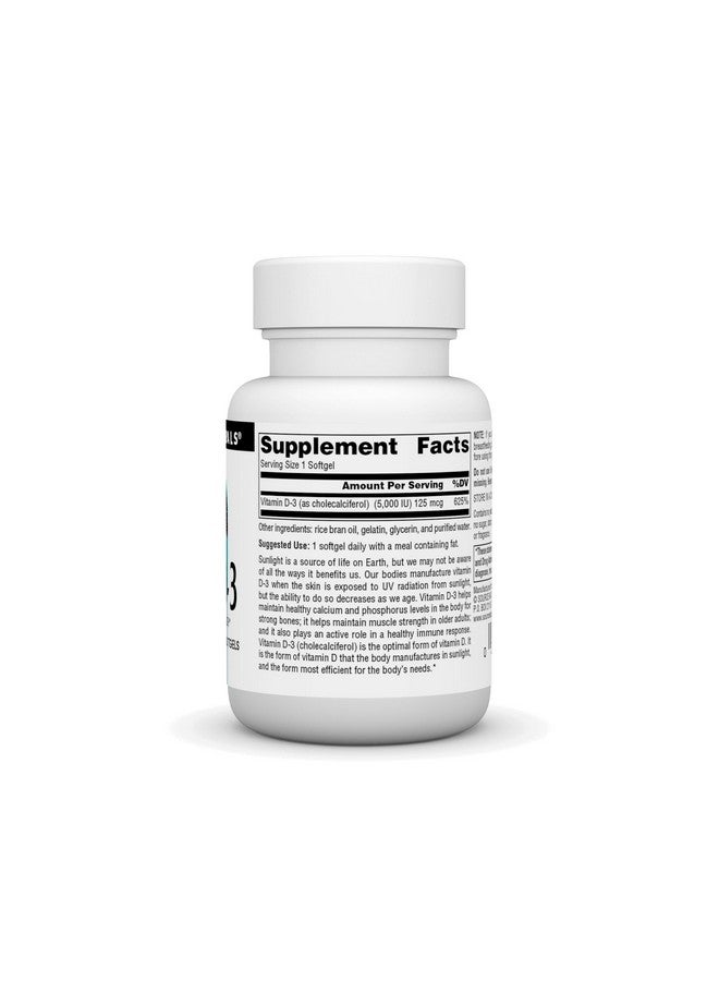 Source Naturals Source Naturals Vitamin D-3 5000 iu Supports Bone & Immune Health* - 100 Softgels  - Image 2