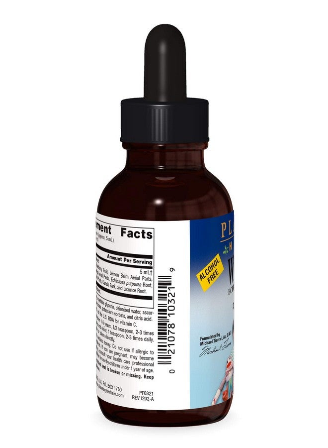Planetary Herbals Well Child, Alcohol Free, Echinacea-Elderberry Herbal Syrup - 2 Fluid oz - Image 3