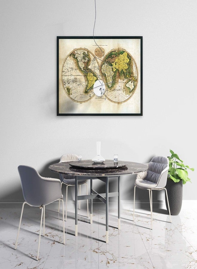 HISTORIX Vintage 1795 Map of the World - 24x36 Inch Vintage Map Wall Art - Beautiful Wall Decor - Large Vintage World Map - Vintage World Map Poster - Vintage Old World Map (Antique White) - Image 5