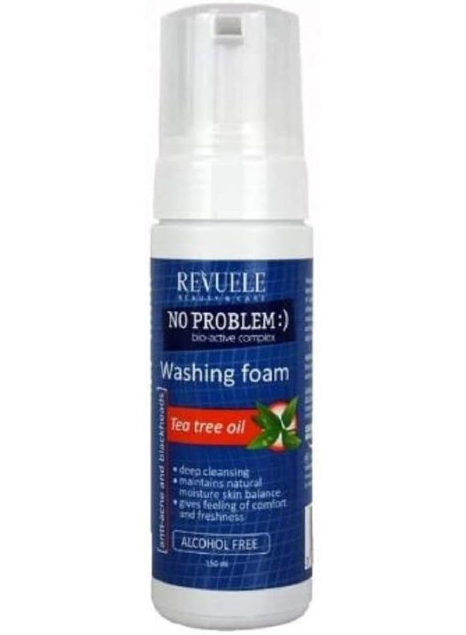 REVUELE - No Problem Washing Foam With Tea Tree Oil - 150Ml - Image 1