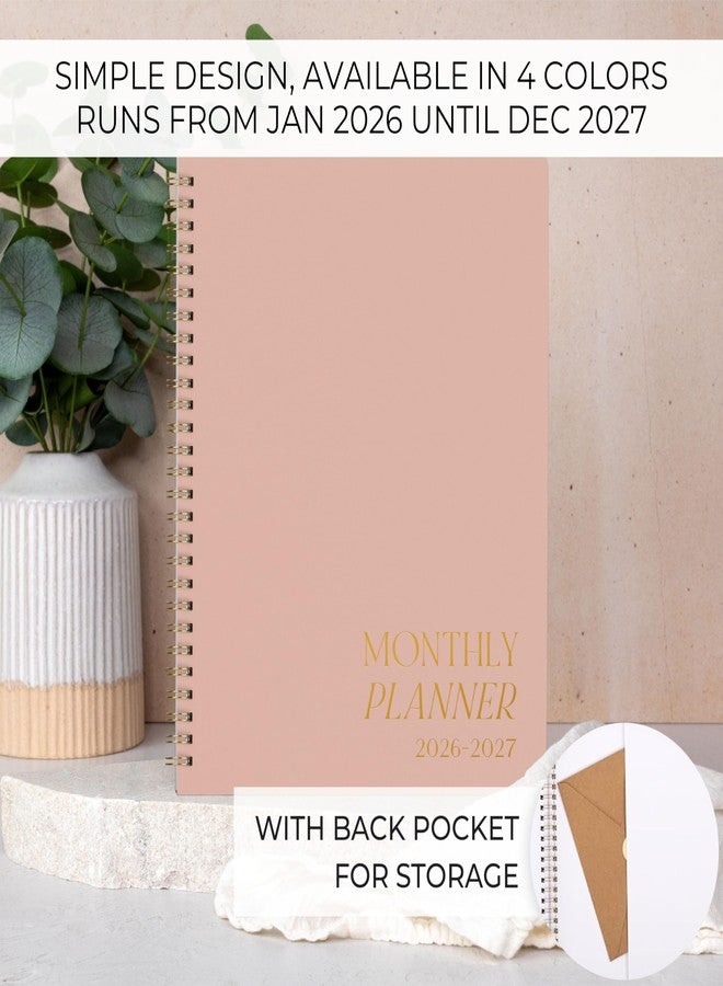 ZICOTO Beautiful 2026-2027 Monthly Planner and Calendar Book - To Do List Notebook That Easily Organizes Your Tasks to Boost Productivity - Runs From January 2026 Until December 2027 - Image 5