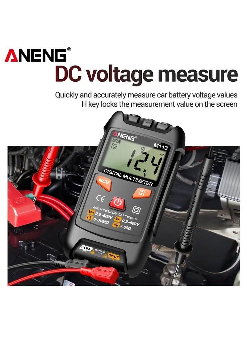 ANENG ANENG M113 Mini Digital Multimeter AC/DC Voltage Meter 1999 Counts Multimetro Ohm NCV Electricity Tools Measuring Instruments  - Image 4