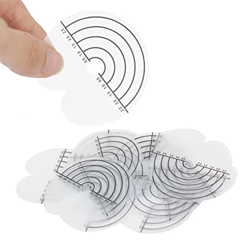 YTBYT 150 Pcs Heat Shield Guards for Hair Extensions with 20 Hair Clips, 12 Finger Protector and 1 Comb, PVC Fusion Glue Protector with Graduations - Image 3