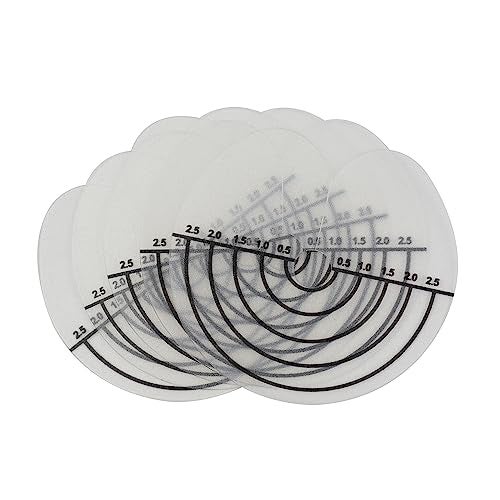 YTBYT 150 Pcs Heat Shield Guards for Hair Extensions with 20 Hair Clips, 12 Finger Protector and 1 Comb, PVC Fusion Glue Protector with Graduations - Image 5