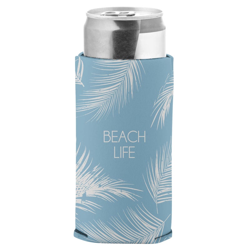 Karma Slim Can Cooler  One size  Beach Life