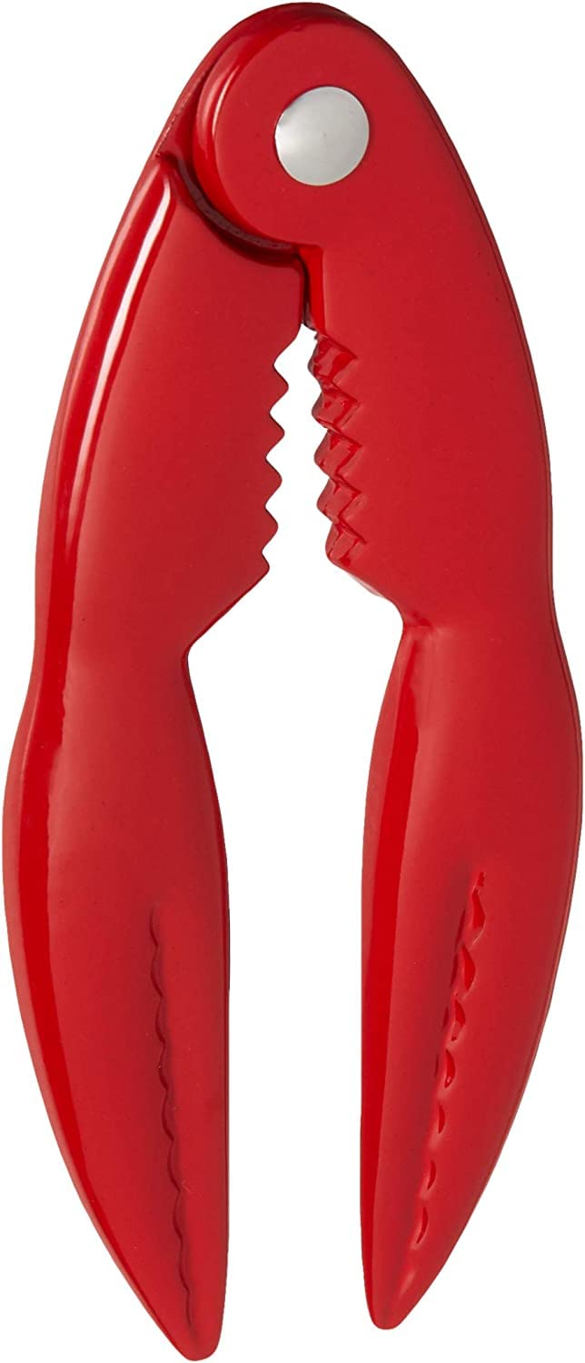 Maine Man Maine Man Premium Lobster and Crab Cracker Set  HeavyDuty Zinc Alloy Seafood Shell Opener ProfessionalGrade Kitchen Tool for Crab Legs Lobster Claws 6Inch Red Cracker 