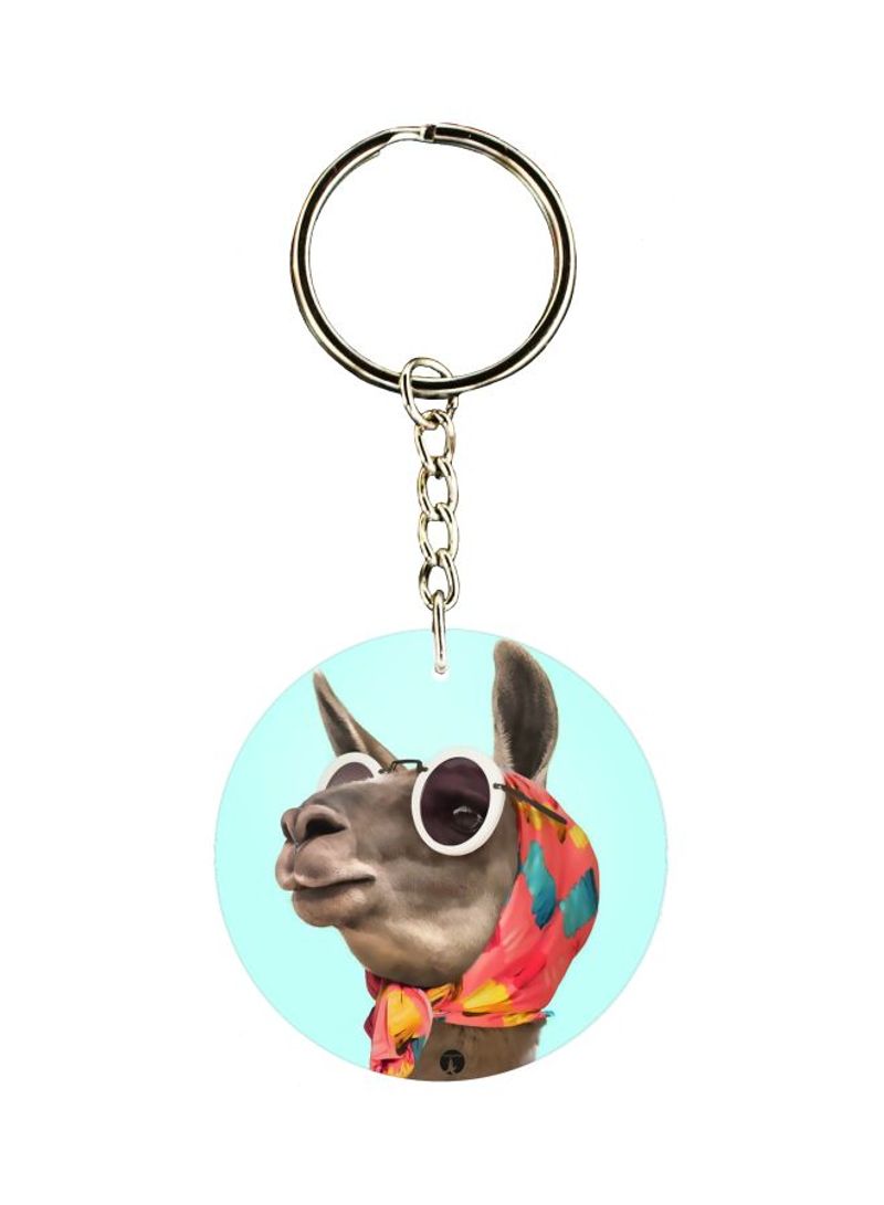 RKN Printed Single Sided Keychain