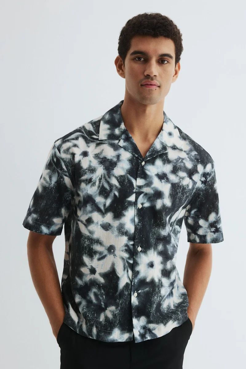 اتش اند ام قميص ريزورت بقصة مريحة